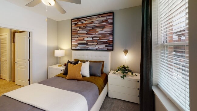 Our bedrooms offer a cozy, but comfortable and contemporary feel