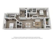 Citation Club - Two Bedroom - Two Bathroom - 2 Beds - 2 Baths - 1202 Sq. ft.