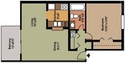 1 Bedroom Large
