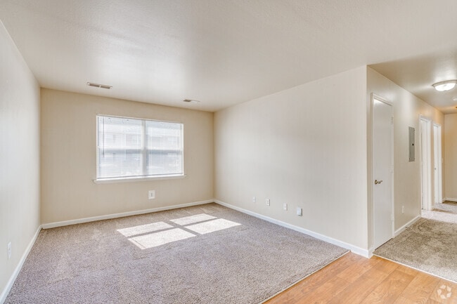 2BR, 2BA - 950SF Living Room