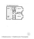 2BR/1BA