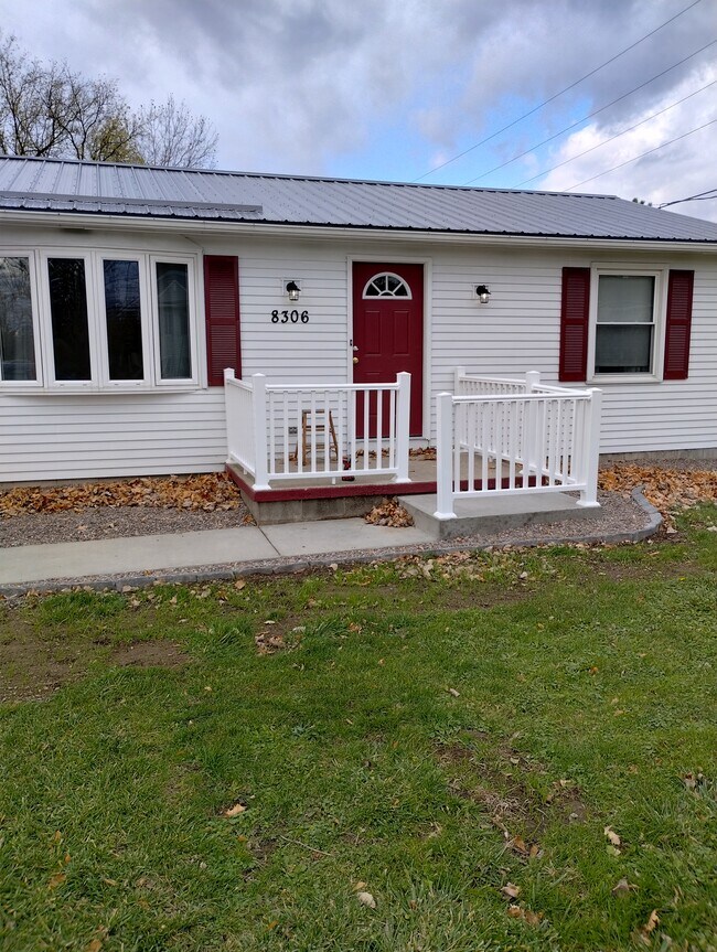 front door - 8306 Park Rd