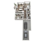 Floor Plan 2A | Seasons at Franklin | Apartments in Franklin, WI
