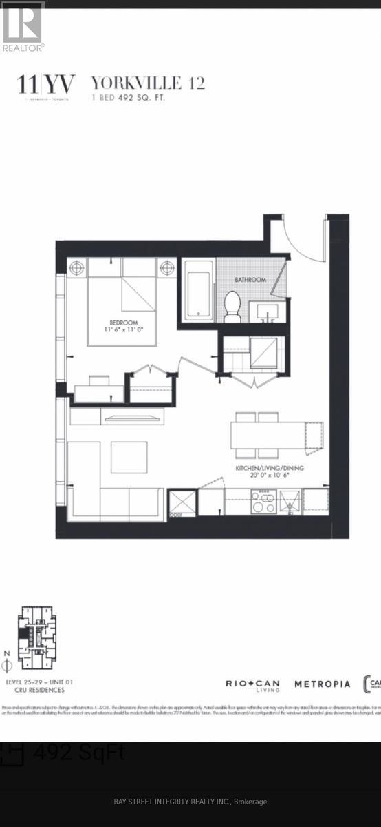 Photo - 11 Yorkville Ave Unité 2501