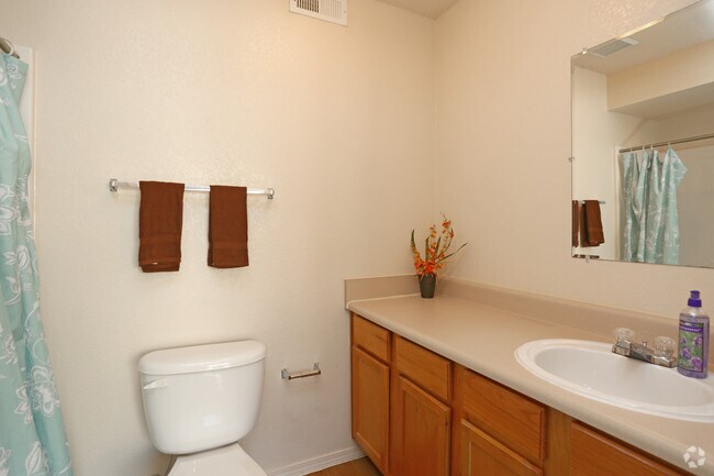 2BR, 2BA - 912SF - Master Bathroom