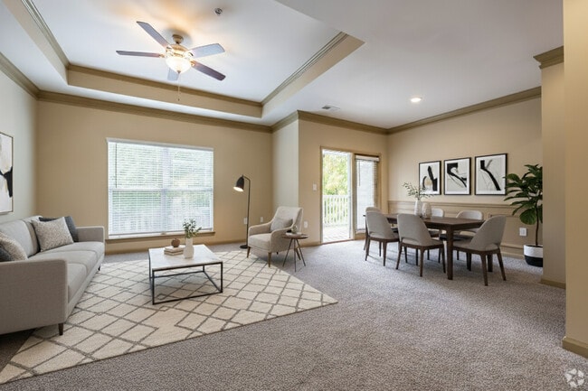 Open Concept Living and Dining - Eagle's Brooke