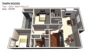 2 BED / 2 BATH