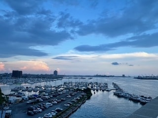 Vista desde la terraza al atardecer. - 1000 Fell St Unidad 620