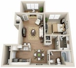 A2_1Bed_1Bath_946 Sq Ft