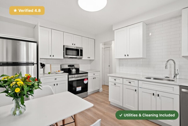 New RoostUp Furnished Private Bedroom with Private Bath near Savin Hill, Dorchester!