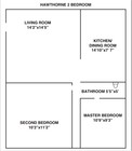 2BR/1BA