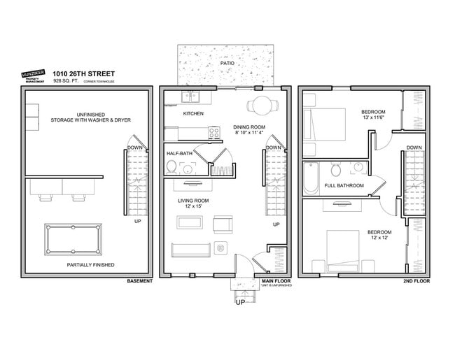 Photo - Sublease - 2 Bedroom Townhome Available March 9th, 2026