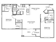 2x2 w/garage