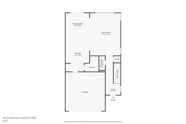 Photo - Spacious 4-Bedroom Home in Graniteville, SC