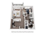 1 dormitorio/1 baño