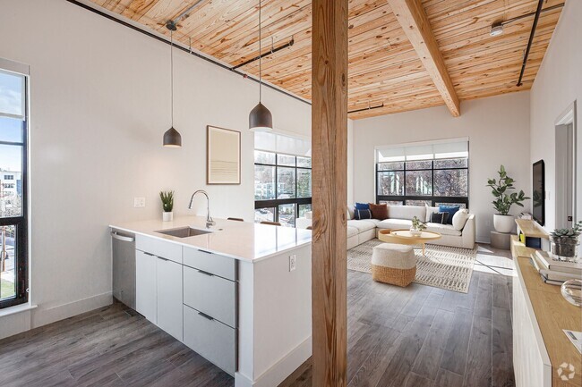 Modern finishes with a rustic twist - Windsor Radio Factory Rental