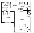 1BR/1BA
