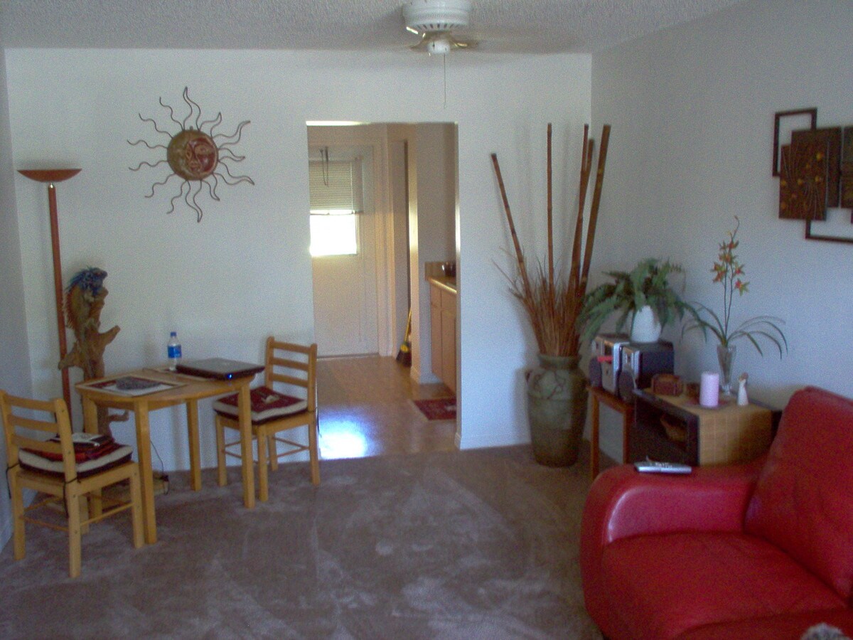 Living/Dining into Kitchen - Mirror Lake Manor
