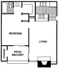 1BR/1BA