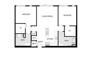 Longleaf floor plan Trailside NoDa