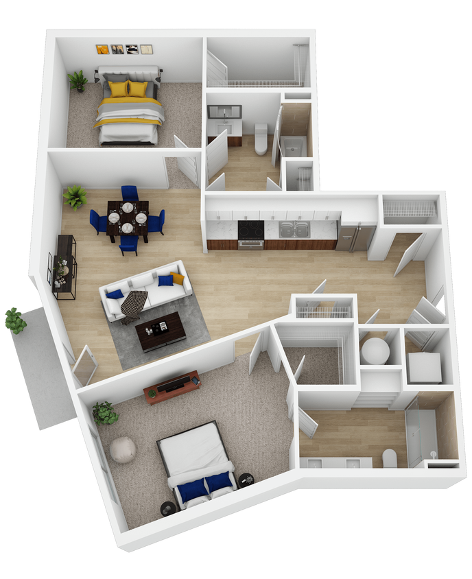 Floor Plan - The Brook III