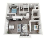2x1.5 floor plan Mercato Grove