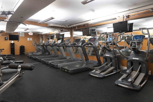 24-Hr. Fitness Center with Cardio Machines and Free Weights