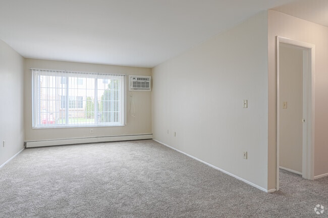 1 BR, 1 BA - Living Room - Birch Tree Apartments