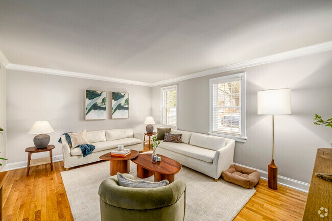 Model - 2BR, 1 BA. - 910 SF - Living Room