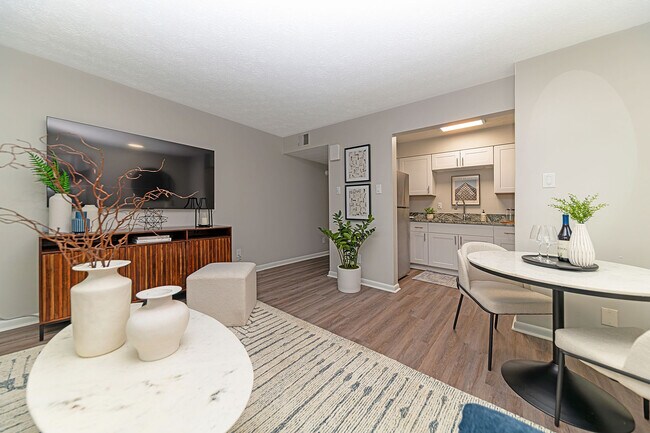 Spacious living room