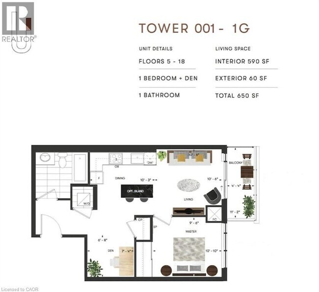 Photo - 5 Wellington St S Unit 1108