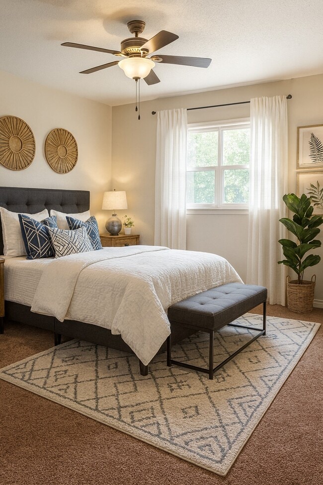 Dormitorio principal - 3737 Hunting Creek Rd