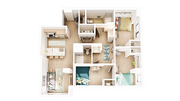 3 Bedroom 2 Bathroom C1