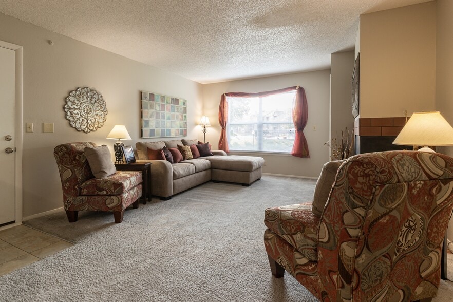 Plenty of room to make yourself at home in this inviting living area.