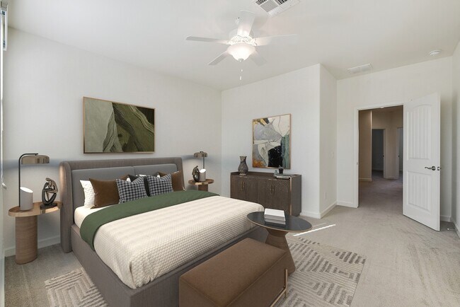 Spacious bedrooms on higher levels for more privacy