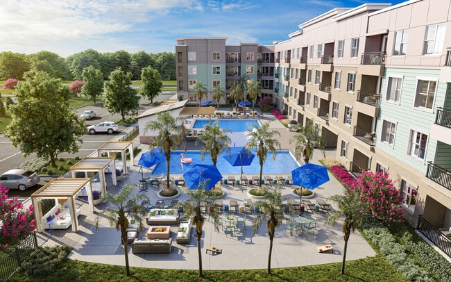 Resort Style Pool - The Landing at Coventry - Landing at Coventry Apartments