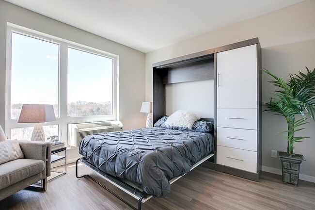 Select homes include a murphy bed so you can maximize space.