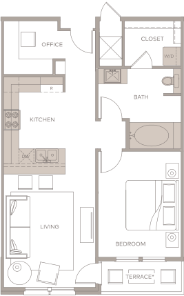 Floor Plan - THE WEST FORK A- A4
