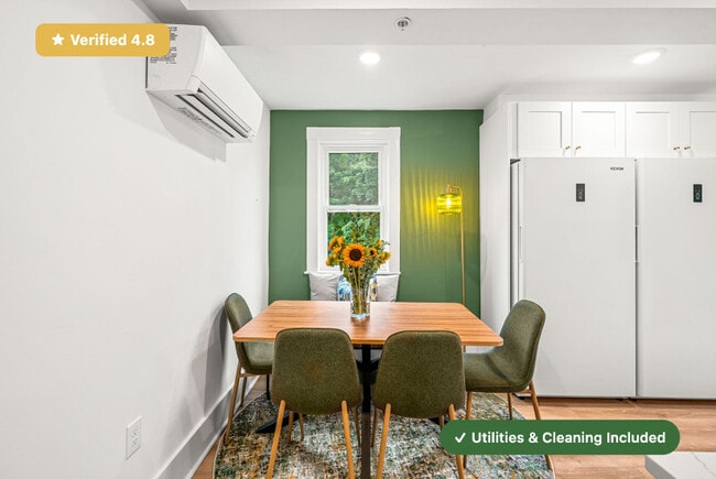 New RoostUp Furnished Private Bedroom with Ensuite Bath in Somerville, Boston!