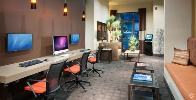 Business Center - Camden Belmont Apartments