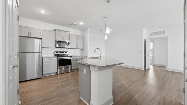 Kitchen with Stainless Steel Appliances