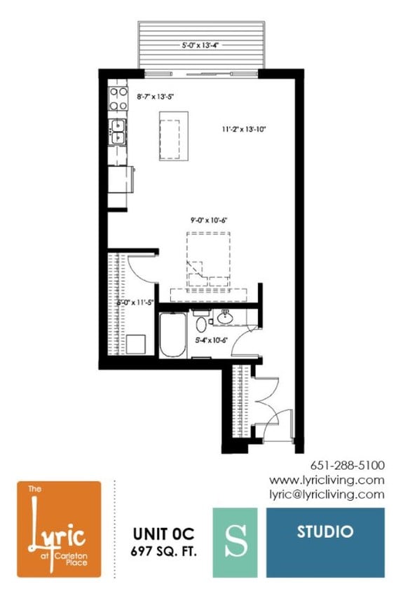 Floor Plan - Studio C