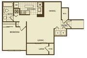 1BR/1BA