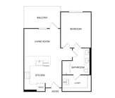 A1 floor plan The Senary by Allaso