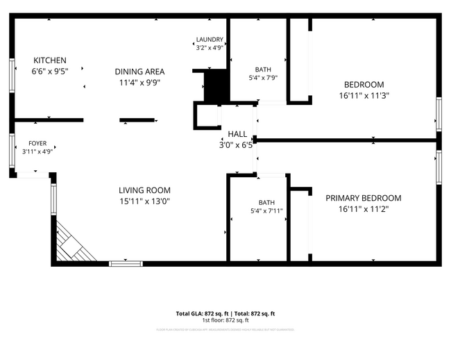 Photo - Recently remodeled 2-bed, 2-bath unit for rent in North Las Vegas!
