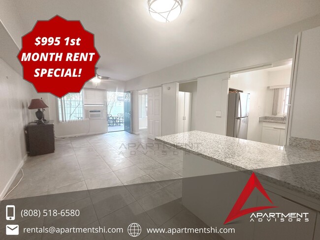 $995 1st Month Rent Special! | Beautiful! ... - $995 1st Month Rent Special! | Beautiful! ... Apartamento Unidad #103