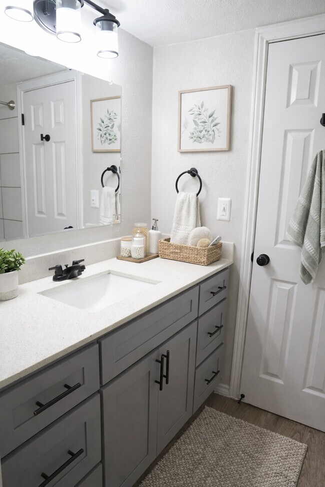 Upgraded Bathroom