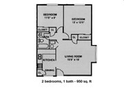 2BR/1BA