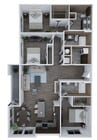 F2 - Three Bedroom, Three Bath