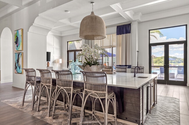 A warm, inviting clubhouse for all occasions